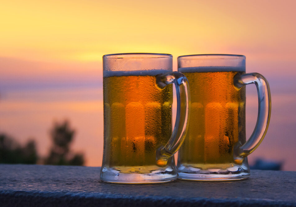 ordering a beer in Portugal