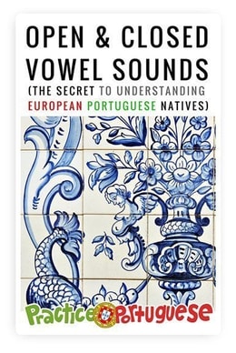 Open & Closed Vowels in European Portuguese (Cover)