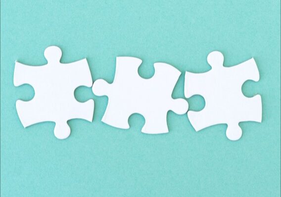 3 puzzle parts