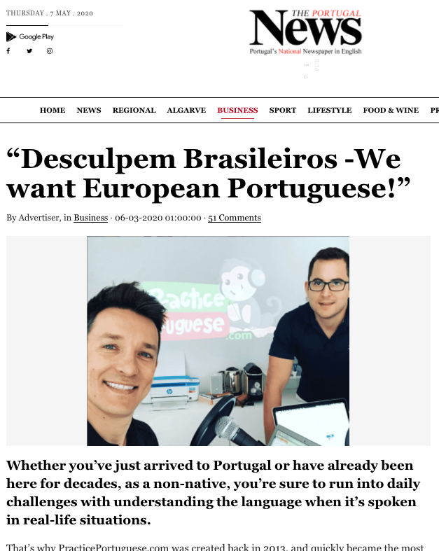 Weblog | Apply Portuguese